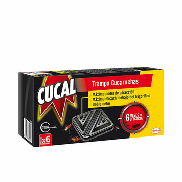 Insecticida Cucal   Cucarachas Cebo (6 Unidades)