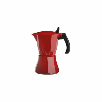 Cafetera Italiana JATA HCAF2006 Rojo Aluminio (6 Tazas)