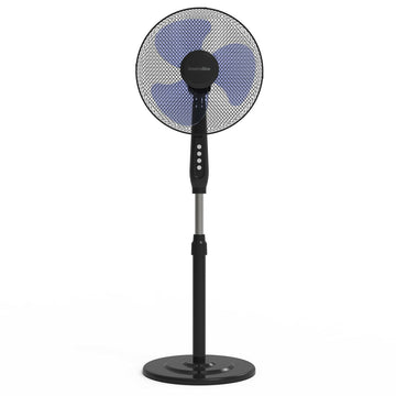 Ventilador de Pie Universal Blue ZERMATT 7045B Negro 45 W