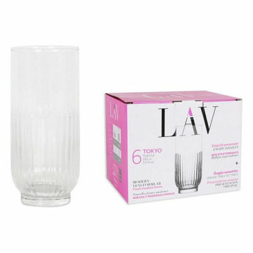 Set de Vasos LAV Tokyo (6 uds) (395 ml)