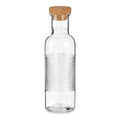 Botella Hoop Transparente 1,07 L Natural Corcho Vidrio