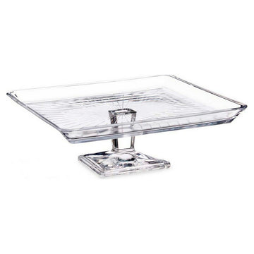 Tartera Madlen Cristal Transparente (23,7 x 8 x 23,7 cm)