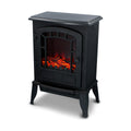 Chimenea Eléctrica Decorativa de Pared Classic Fire Torino Negro 2000 W