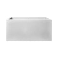 Maceta Elho Blanco 59 x 30 x 29 cm Plástico Rectangular Moderno