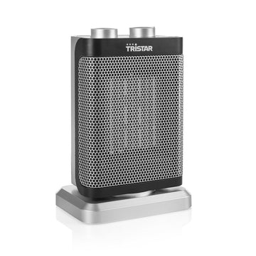 Calefactor Cerámico Portátil Tristar KA-5065 1500 W Gris Negro/Plateado