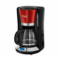 Cafetera de Goteo Russell Hobbs Colours Plus+ Negro Rojo 1100 W 1,25 L 1100W