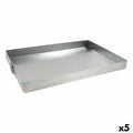 Molde Rectangular VR Plateado Aluminio 42 x 28,5 x 3,5 cm (5 Unidades)