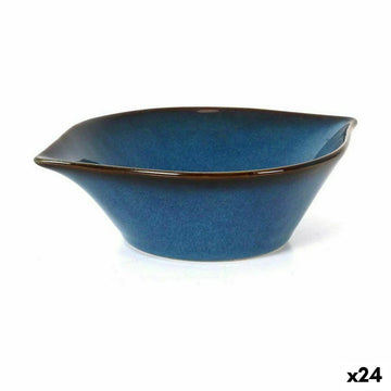 Cuenco La Mediterránea Pica-pica Azul 15 x 11,7 x 4,4 cm (24 Unidades)