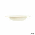 Plato Hondo Arcoroc Intensity Beige Vidrio (22 cm) (24 Unidades)