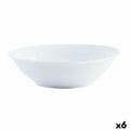 Ensaladera Quid Basic Cerámica Blanco (23 cm) (6 Unidades)