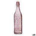 Botella Quid Viba Rosa Vidrio 1 L (12 Unidades)