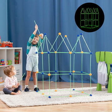 Kit de Construcción de Fuertes para Niños Archikitt InnovaGoods 85 Piezas